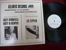 PROMO  LED ZEPPELIN/DUSTY SPRINGFIELD ORIGINAL 1969 LP on Atlantic Records VG++