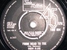 Tamla Motown/Northern Soul-Chris Clark-From Head to Toe-UK orig TMG 624