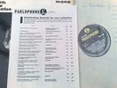  PARLOPHONE INSERT INSIDE WITH THE BEATLES SUPER UK MONO L K