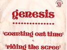 RARE GENESIS Counting out time  Riding the scree  1974 FRENCH PROMO SP