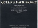 QUEEN & DAVID BOWIE  Rare Mexico 7