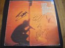 U2 -  Under a Blood Red Sky -  LP Sleeve signed by all the band