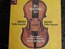 IDA HAENDEL - Britten & Walton: Violin Concertos EMI Orig. UK ASD 1978