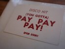 ?????THE MASTER STORY TELLER YOU GOTTA PAY PAY PAY DISCO FUNK 12