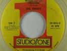 Reggae 45 SLIM SMITH Never Let Go on Studio One clear wax VG++