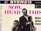 BILL BARRON/TED CURSON - Now, Hear This - stereo Jazz LP