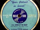 FLORENCE FOSTER JENKINS Queen Of The Night 1942 Private Press MELOTONE 78 Rare