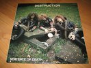 Destruction Sentence of Death MLP Metal Blade CULT MINI-LP INSERT