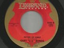 BIZZARE ROCK R&B--GARY U.S. BONDS-- SATAN GO AWAY - HEAR BOTH- 1962 LEGRAND
