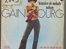 SERGE GAINSBOURG historie de melody nelson single  7/45 ed. Portugal