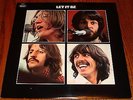 THE BEATLES LET IT BE LP WITH POSTER Rainbow Capitol