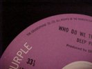 *DEEP PURPLE* Who Do We Think We Are - 1973 UK Purple LP 1970's UK Classic Rock