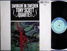 TONY SCOTT QUARTET Swingin’ in Sweden Jazz RCA Camden LP 1966 EX-/M-