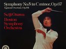 Ozawa/BSO: Beethoven Symphony No. 5, Egmont Overture - Telarc DG-10060 (DDD)