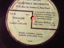 New Music Quarterley Recordings R574/575 AARON COPLAND/OTTO LUEING