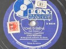 78 rpm DJANGO REIHNARDT STAN BRENDERS TONS D'EBENE ECLATS DE CUIVRE RARE Rythme