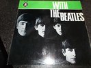 THE BEATLES,WITH THE BEATLES.GERMAN WHITE GOLD RIM ODEON,STO 73568