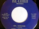 LINDA TOUSSAINT: Oh, Darling / Don't Say No 45 rare Soul