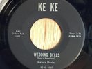 MELVIN DAVIS northern soul r&b popcorn 45 Wedding Bells/It's No News   Ke Ke NM