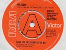 RCA 2504 Harry Nilsson Save The Last Dance For Me DEMO MINT/UNP