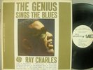 RAY CHARLES The Genius Sings The Blues ATLANTIC LP  1961 white label promo VG++
