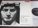 Suske Quartet Beethoven op.59 Rasumovsky Ed1 Eterna black & silver Stereo 2LP NM