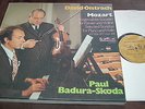 Oistrakh Badura-Skoda Mozart KV306, 377, 454, 481 Eurodisc Stereo 2LP Box NM