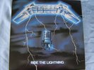 METALLICA Ride the Lightning - Original 1984 Banzai Records Montreal vinyl LP