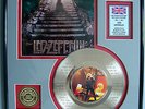 LED ZEPPELIN Stairway To Heaven  24k gold récord  letras grabadas con láser
