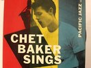 CHET BAKER-SINGS-PACIFIC JAZZ MONO JAZZ LP-VG+