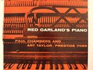 RED GARLAND-RED GARLAND'S PIANO-PRESTIGE MONO JAZZ LP-PAUL CHAMBERS-ART TAYLOR