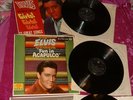 4 ELVIS PRESLEY LP RECORDS, HAREM HOLIDAY, BLUE HAWAII, GIRLS GIRLS GIRLS FUN IN