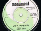 Northern Soul Robert Knight Love On A Mountain Top Monument 1st ISSUE British