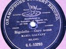 Maria GALVANY - Rigoletto: Caro nome