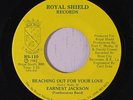 rare Modern Soul 45 EARNEST JACKSON reaching out for your love ROYAL SHIELD
