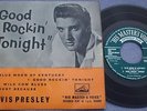 ELVIS PRESLEY Good Rockin' Tonight ORIGINAL UK HMV EP Rock and Roll Rocking