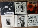 Set of 6 punk and rock vinyls 7