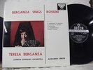 SXL 2132 ED1 TERESA BERGANZA Sings ROSSINI Arias LSO GIBSON DECCA STEREO UK 1959