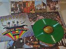 LP 33 THE BEATLES MAGICAL MYSTERY TOUR  Green Vinyl  POSTER LMT EDT UK 2012