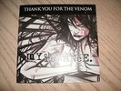 MY CHEMICAL ROMANCE RED VINYL SINGLE THANK YOU FOR THE VENOM / JACK THE RIPPER