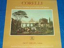 DEVY ERLIH - Corelli Violin Sonatas  - Rare CONCERT HALL *STEREO* ISSUE