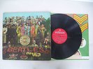 BEATLES LP SGT. PEPPERS SPANISH 1ST MONO+INSERT+STICKERS ON UK BACK COVER.SPAIN