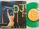 DAVID BOWIE 45 DJ Repetition UK rare Green vinyl  #BB 535