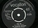 CHAMBERS BROTHERS CALL ME UK VOCALION NORTHERN SOUL R&B MOD