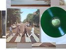 BEATLES Abbey road DC8 vinyl vert green LP de 1978