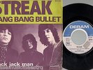 STREAK bang bang bullet / black jack man RARE FRENCH DERAM 84.133 7