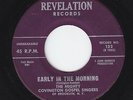 Black Gospel 45 - Mighty Covington Gospel Singers - In The Morning - Revelation