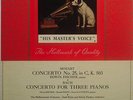 Edwin Fischer: Mozart Concerto K 503 + Bach BWV 1064: RCA LHMV-1004, lovely copy