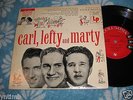 CARL SMITH/LEFTY FRIZZELL/MARTY ROBBINS RARE 10 INCH LP(COLUMBIA 2544)