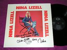 NINA LIZELL same / rare signierte schwedische CAM LP 1974